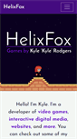 Mobile Screenshot of helixfox.com